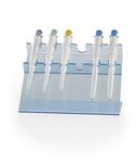 HS20620 | Pipette Stand Acrylic 6 Place Clear