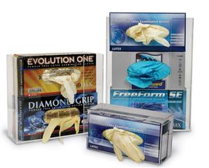 HS23471C | 3 Glove Box Holder Acrylic Clear