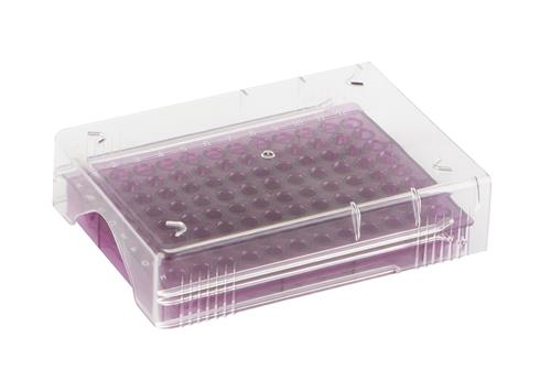 120541 | Low Temp PCR Rack 96 well Purple