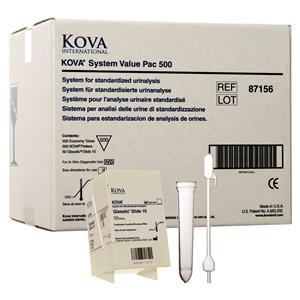 87156 | KOVA System Value Pac 500. 50 KOVA Glasstic Slide