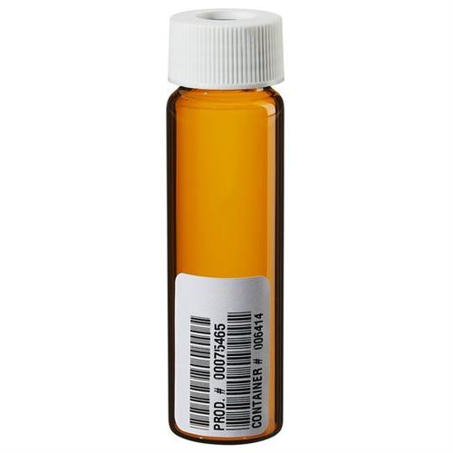 S346-0040 | I Chem 40ml Vial amber 0.125 unbonded septum certi