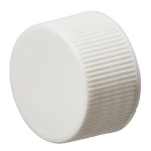 B267-2414UBB | White 24 414 closed top cap w bonded PTFE liner bu