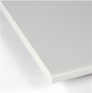 14-9684111 | 30" x 60" grey non-ESD laminate Postformed work surface w/180 degree front comfort edge