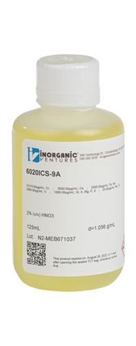 6020ICS-9A-125ML | 6020CLPM9 INTERFER CHK SOLN A