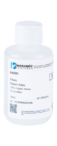 AAER1-125ML | 1000ug mL ERBIUM 125mL