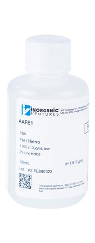 AAFE1-125ML | 1000ug mL IRON 125mL