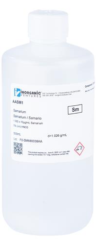 AASM1-500ML | 1000ug mL SAMARIUM 500mL