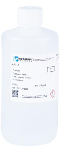 AATL1-500ML | 1000ug mL THALLIUM 500mL