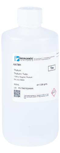 AATM1-500ML | 1000ug mL THULIUM 500mL