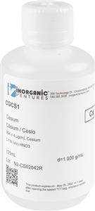 CGCS1-125ML | 1000ug mL CESIUM 125mL