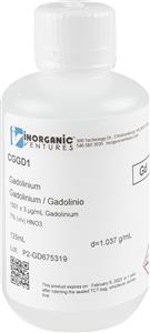 CGGD1-125ML | 1000ug mL GADOLINIUM 125mL