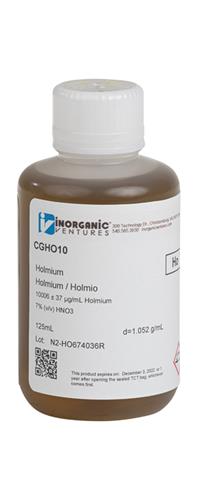 CGHO10-125ML | 10 000ug mL HOLMIUM 125mL