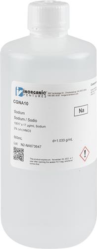CGNA10-500ML | 10 000ug mL SODIUM 500mL