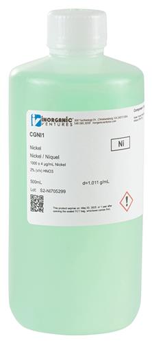 CGNI1-500ML | 1000ug mL NICKEL 500mL