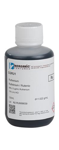 CGRU1-125ML | 1000ug mL RUTHENIUM 125mL