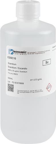 CGSC10-500ML | 10 000ug mL SCANDIUM 500mL