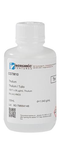 CGTM10-125ML | 10 000ug mL THULIUM 125mL