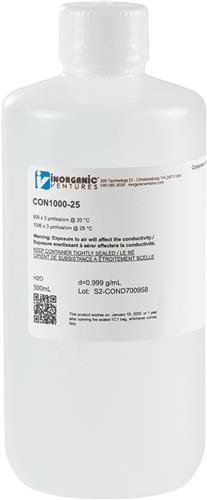 CON1000-25-500ML | 1000 CONDUCTIVITY 500mL