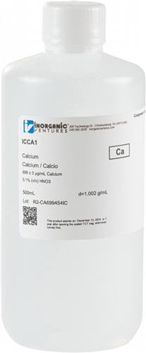 ICCA1-500ML | 1000ug mL CALCIUM 500mL