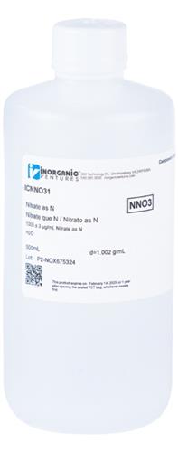 ICNNO31-500ML | 1000ug mL NITRATE AS N 500mL