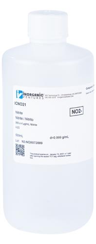 ICNO21-500ML | 1000ug mL NITRITE 500mL