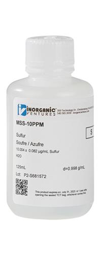 MSS-10PPM-125ML | 10ug mL SULFUR 125mL