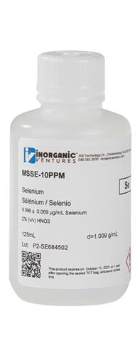 MSSE-10PPM-125ML | 10ug mL SELENIUM 125mL