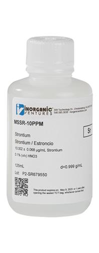 MSSR-10PPM-125ML | 10ug mL STRONTIUM 125mL
