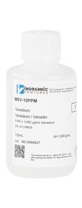 MSV-10PPM-125ML | 10ug mL VANADIUM 125mL