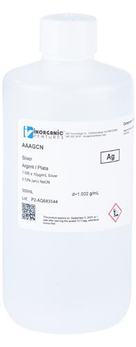 AAAGCN-500ML | 1000 ug mL SILVER NaCN 500mL