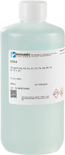CCS-6-500ML | ICP TRANSITION STD 500mL