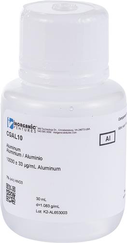 CGAL10-30ML | 10 000ug mL ALUMINUM 30mL