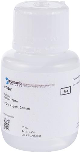 CGGA1-30ML | 1000ug mL GALLIUM 30mL