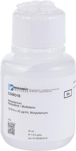 CGMO10-30ML | 10000ug mL MOLYBDENUM 30mL