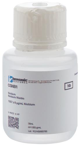 CGNB1-30ML | 1000ug mL NIOBIUM 30mL