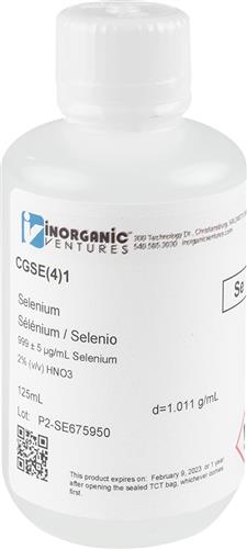 CGSE(4)1-125ML | 1000ug mL SELENIUM 125mL