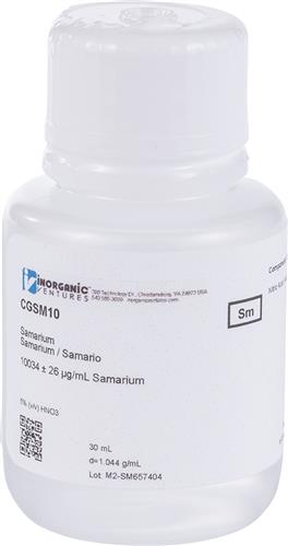CGSM10-30ML | 10 000ug mL SAMARIUM 30mL