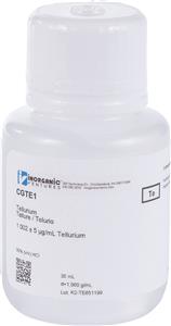CGTE1-30ML | 1000ug mL TELLURIUM 30mL