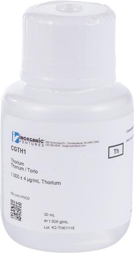 CGTH1-30ML | 1000ug mL THORIUM 30mL