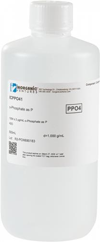 ICPPO41-500ML | 1000ug mL PHOSPHATE AS P 500mL