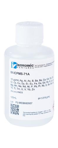 IV-ICPMS-71A-125ML | ICP MS COMPLETE STD 125mL