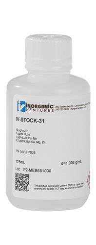 IV-STOCK-31-125ML | ICP MULTI ELEMENT STD 125mL