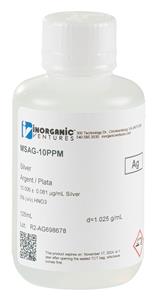 MSAG-10PPM-125ML | 10ug mL SILVER 125mL