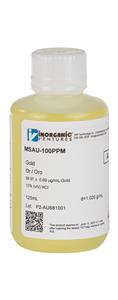 MSAU-100PPM-125ML | 100ug mL GOLD HCl 125mL