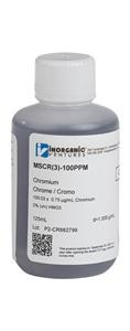 MSCR(3)-100PPM-125ML | 100ug mL CHROMIUM 3 125mL