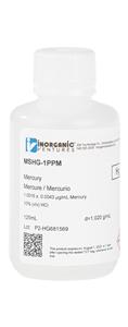 MSHG-1PPM-125ML | 1ug mL MERCURY HCl 125mL
