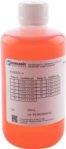 PHRED-4-250ML | pH 4 RED CALIBRATION STD 250m