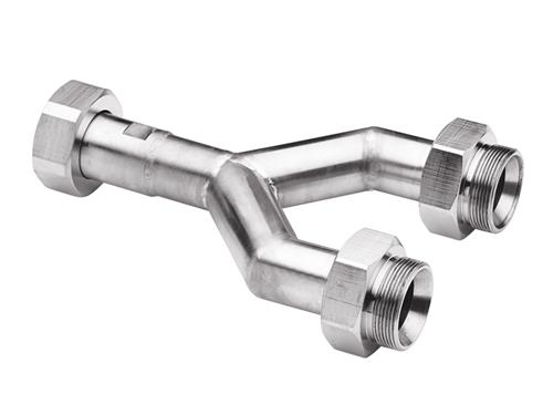 8890144 | Twin distributing adapter M38x1.5 1x M38x1.5 fema
