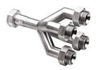 8890145 | Quad distributing adapter M38x1.5 1x M38x1.5 fema