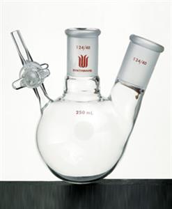 F164100 | FLASK REACTION 2 NECK 24 40 100ML.INCLUDES ACCESSO